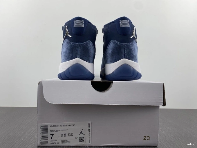 Bmlin Air AR0715-441 WMNS Midnight Velvet Jordan Navy 11 0816